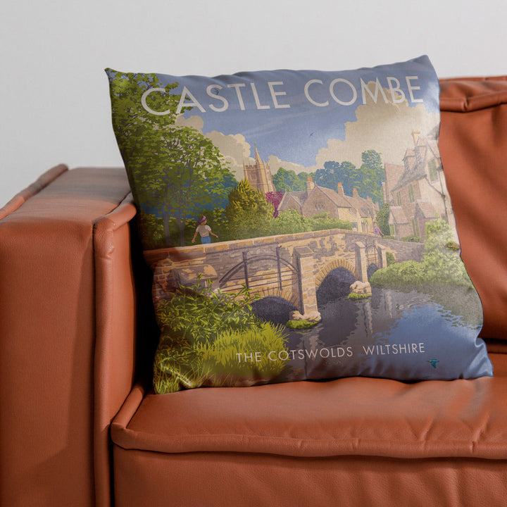 Castle Combe, The Cotswolds Cushion
