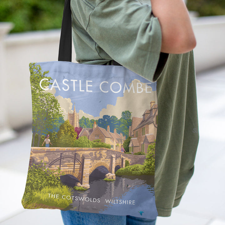 Castle Combe, The Cotswolds Premium Tote Bag