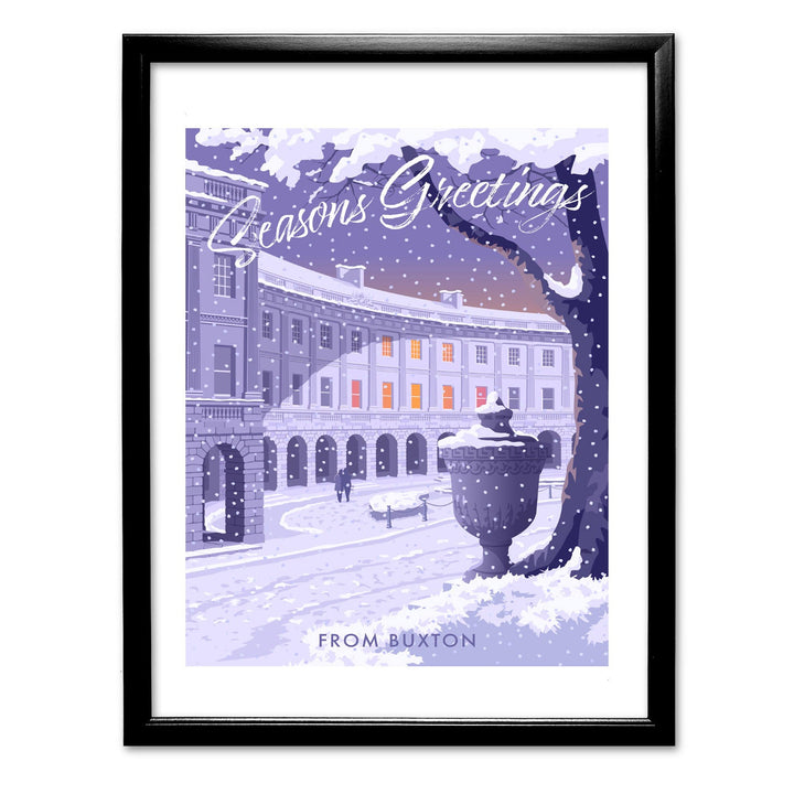 Seasons Greetings from Buxton Art Print