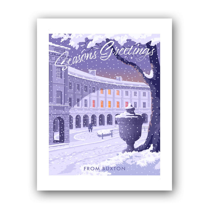 Seasons Greetings from Buxton Art Print