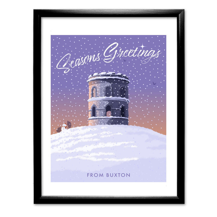 Seasons Greetings from Buxton Art Print