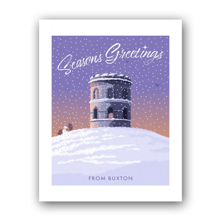 Seasons Greetings from Buxton Art Print