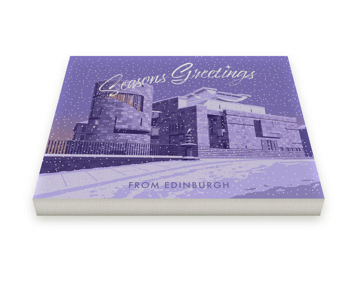 Seasons Greetings from Edinburgh Canvas