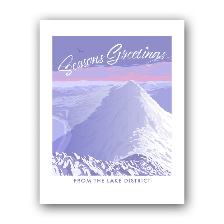 Seasons Greetings from the Lake District Art Print