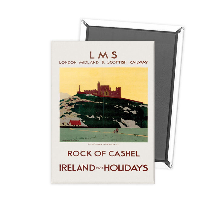 Rock of Cashel - Ireland for Holidays Fridge Magnet