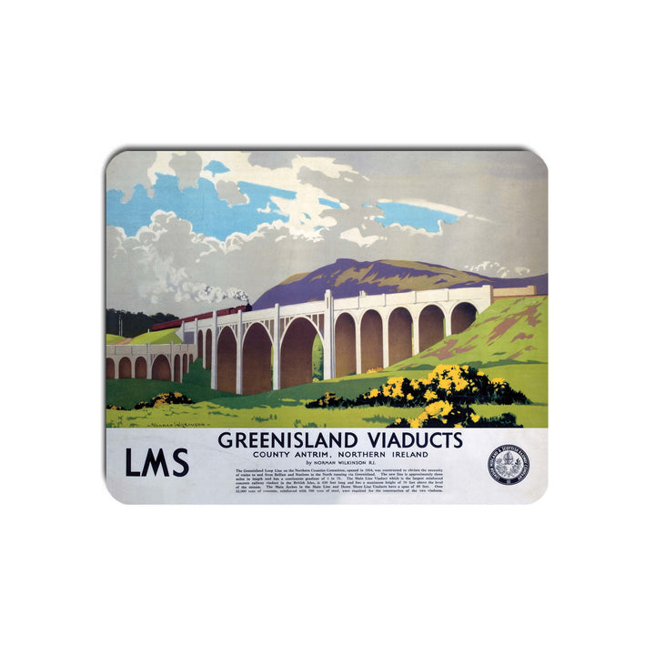 Greenisland Viaducts LMS - Mouse Mat
