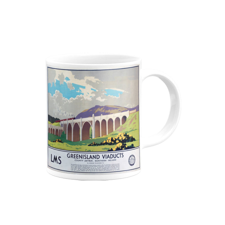 Greenisland Viaducts LMS Mug