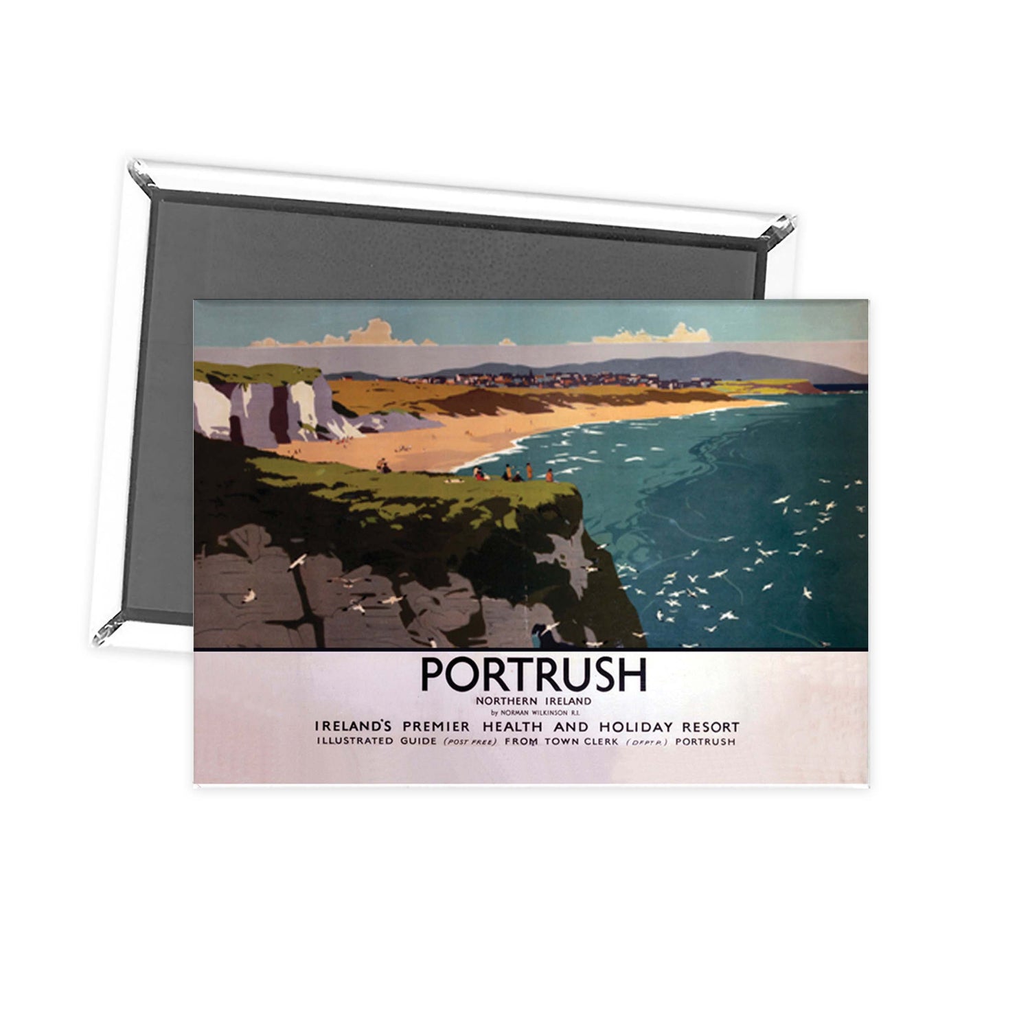 Portrush Premier Health and Holiday Resort Fridge Magnet