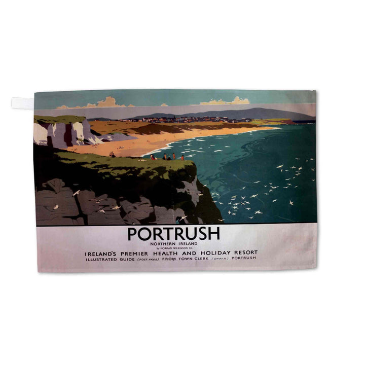 Portrush Premier Health and Holiday Resort - Tea Towel