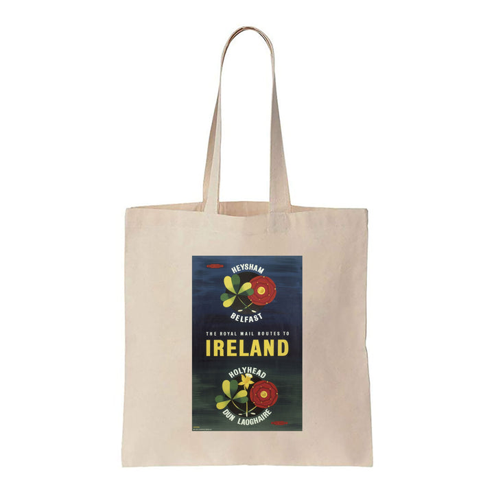 HeySham - Belfast - Holyhead - Dun Laoghaire - Canvas Tote Bag