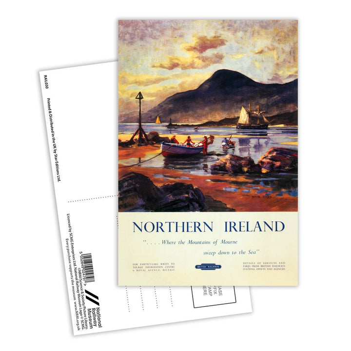 Northern Ireland, the Mountains of Mourne Postcard Pack of 8