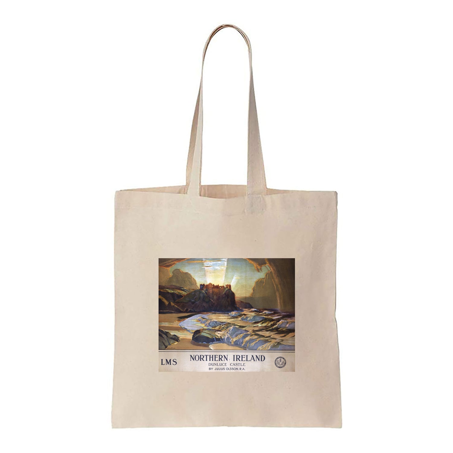 Northern Ireland - Dunluce Castle - Canvas Tote Bag