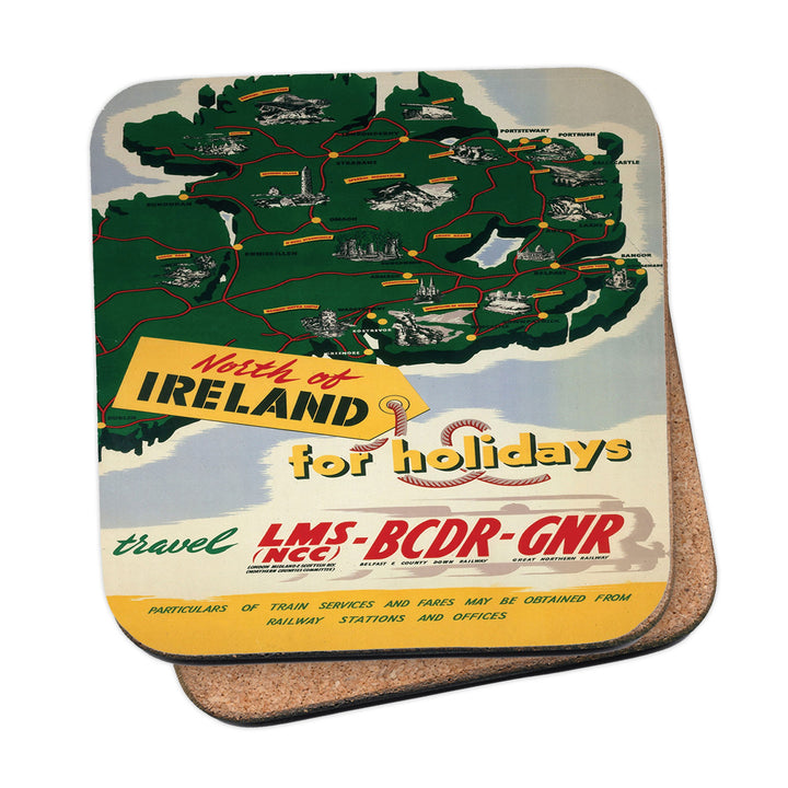 North of Ireland for Holidays Coaster