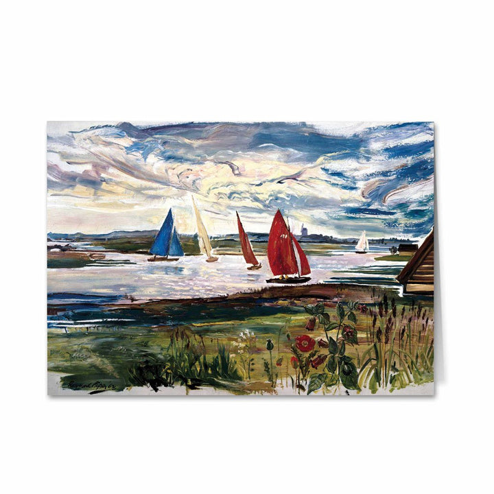 Norfolk Sailing Boats Greeting Card