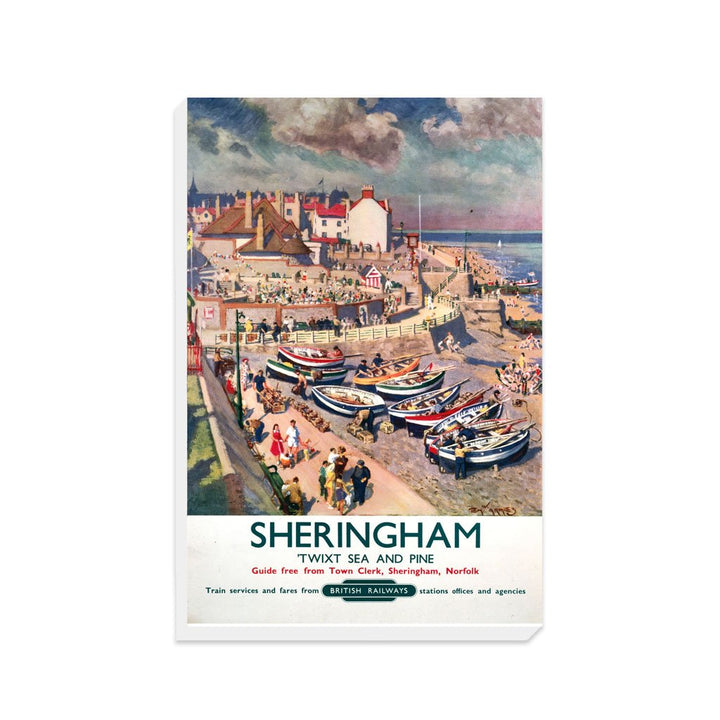 Sheringham - Twixt Sea and Pine - Canvas