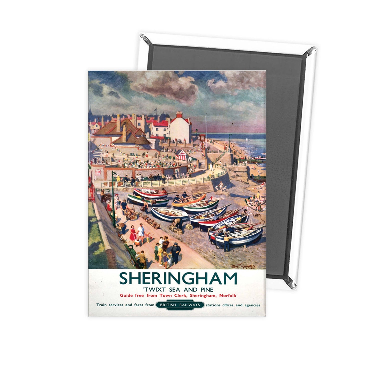 Sheringham Fridge Magnet