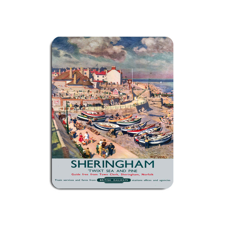 Sheringham - Twixt Sea and Pine - Mouse Mat