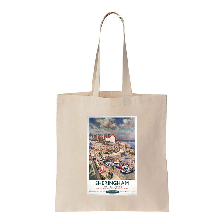 Sheringham - Twixt Sea and Pine - Canvas Tote Bag