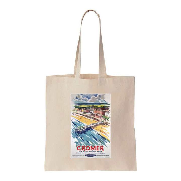 Cromer - Gem of the Norfolk Coast - Canvas Tote Bag
