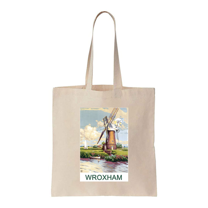 Wroxham Windmill - Canvas Tote Bag