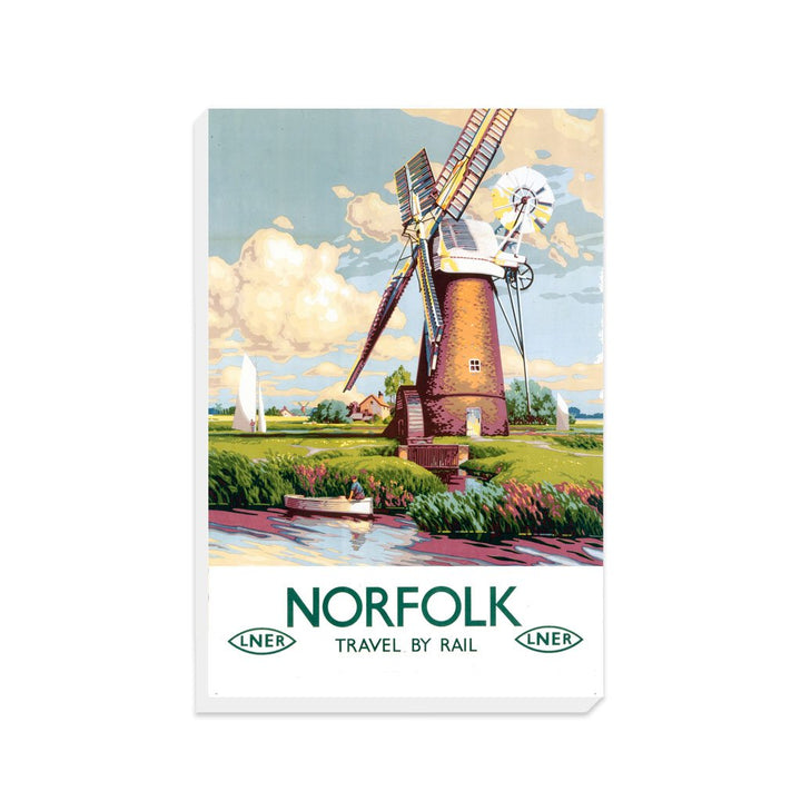 Norfolk Windmill - Canvas