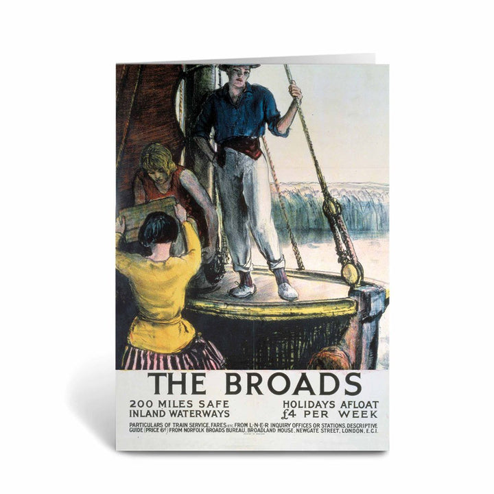 The Broads Greeting Card