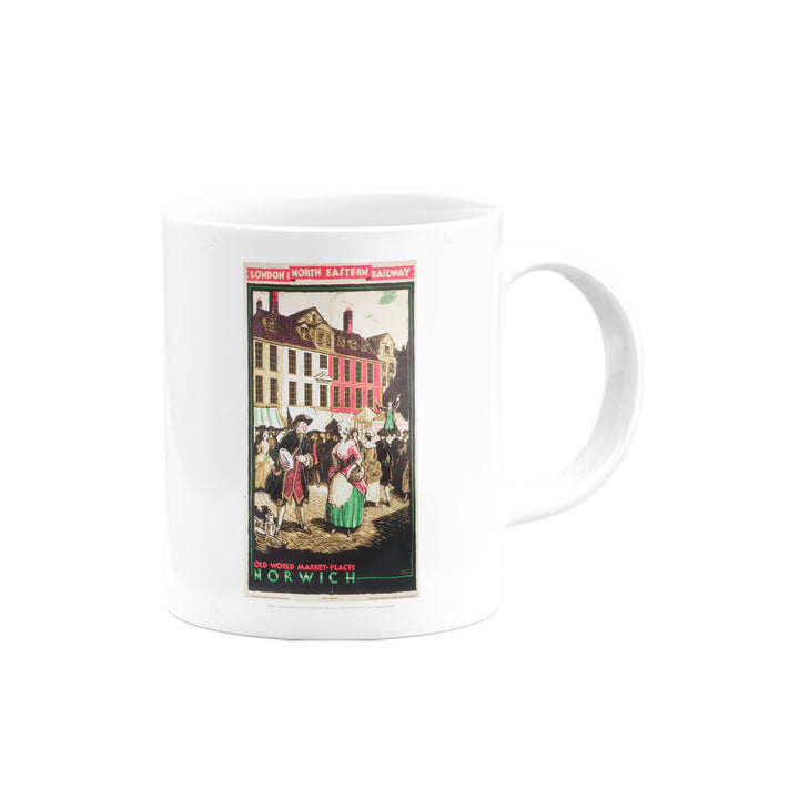 Old World Market Place Norwich Mug