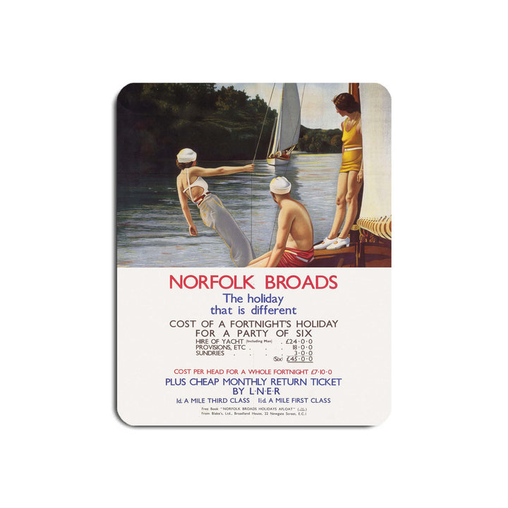 Norfolk Broads the holiday that is different - Mouse Mat