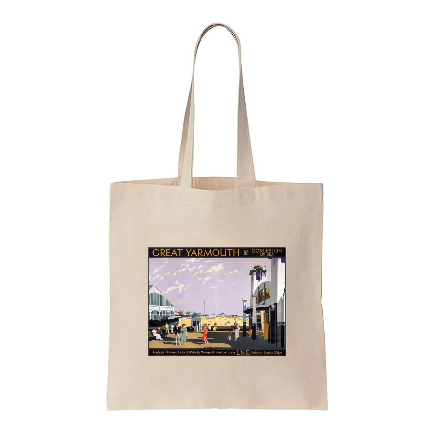 Great Yarmouth sea front - Canvas Tote Bag