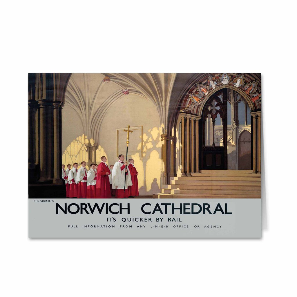 Norwich Cathedral Choir Greeting Card