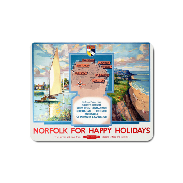 Norfolk for Happy Holidays - Mouse Mat