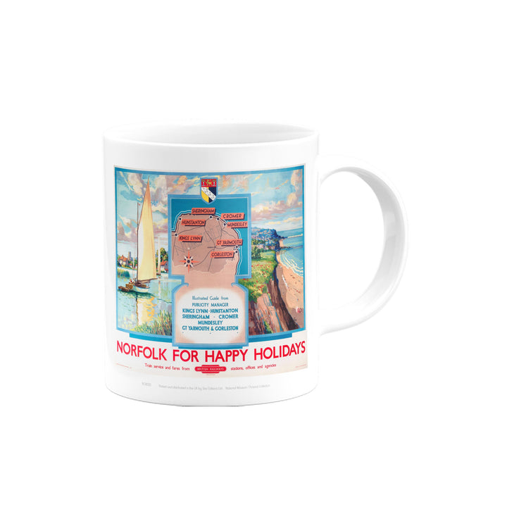 Norfolk for Happy Holidays Mug