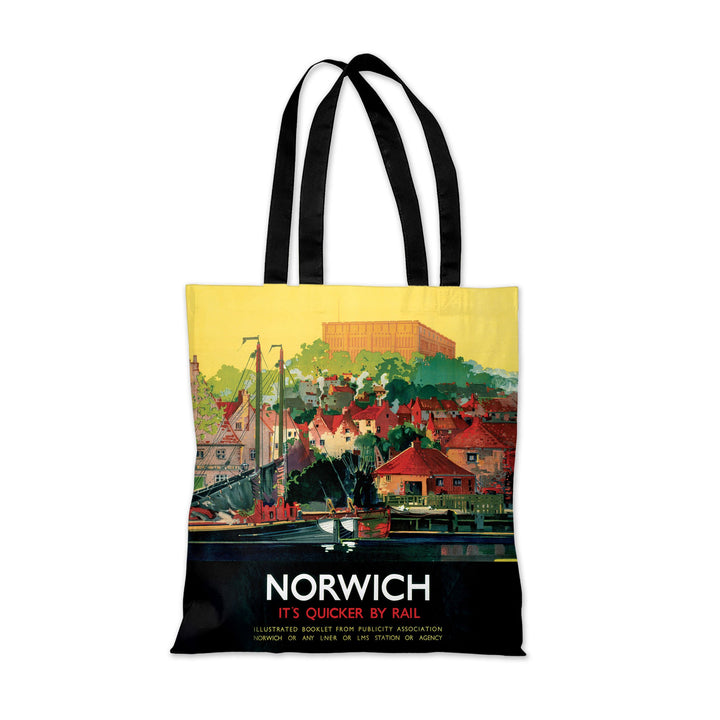 Norwich Horse and Cart - Edge to Edge Tote Bag
