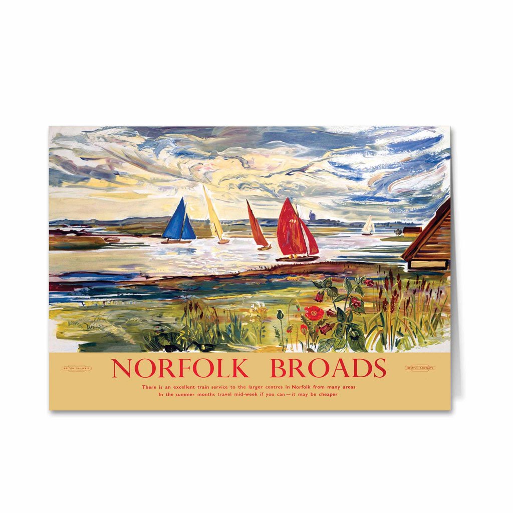 Norfolk Broads Greeting Card