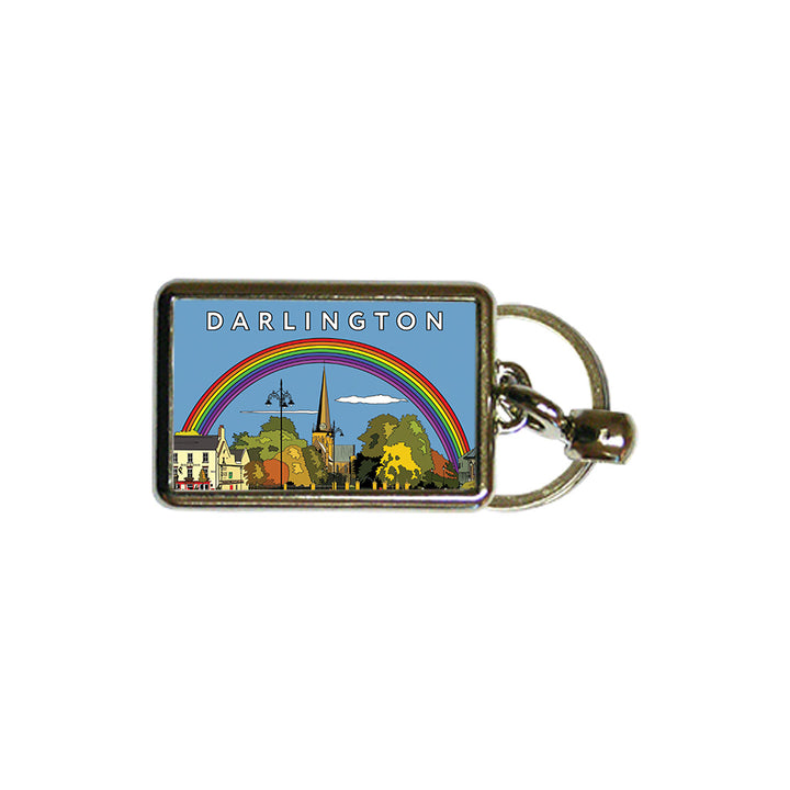 Darlington - Metal Keyring