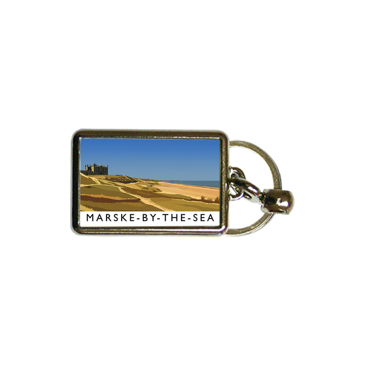 Marske-by-the-Sea - Metal Keyring