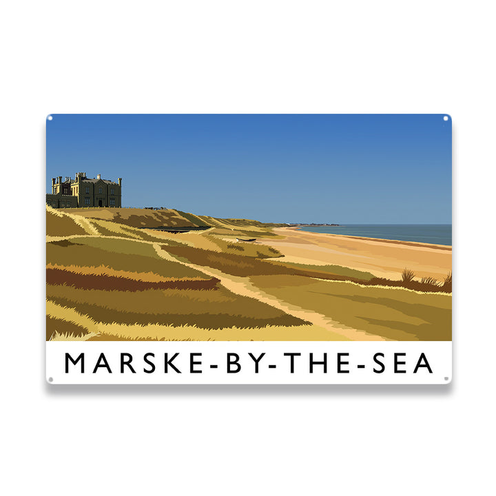 Marske-by-the-Sea - Metal Sign