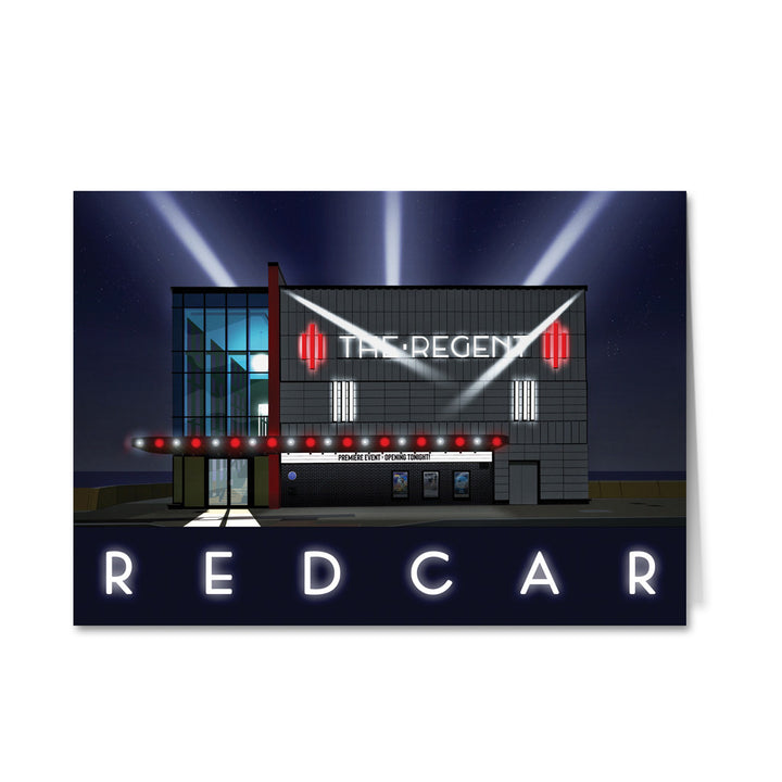 The Regent, Redcar - Greeting Card 7x5