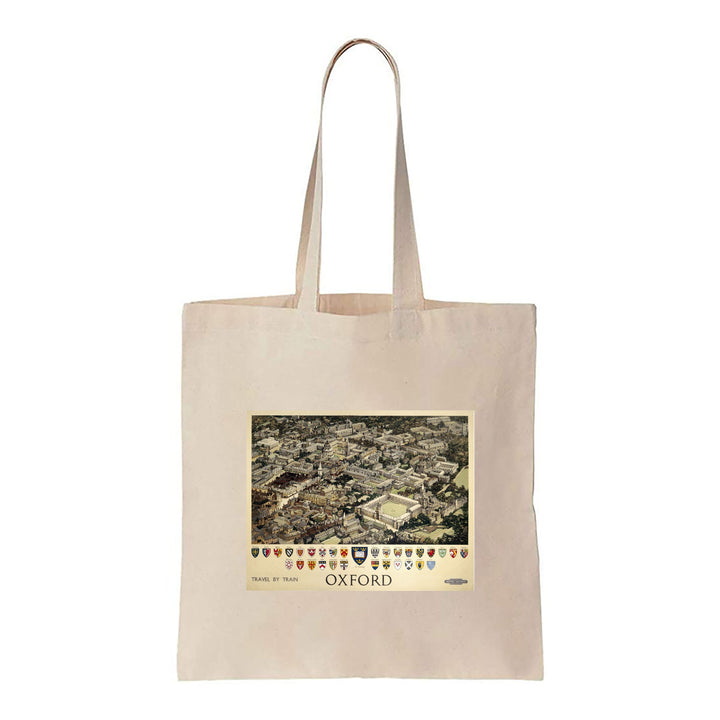 Oxford View from Air - Canvas Tote Bag
