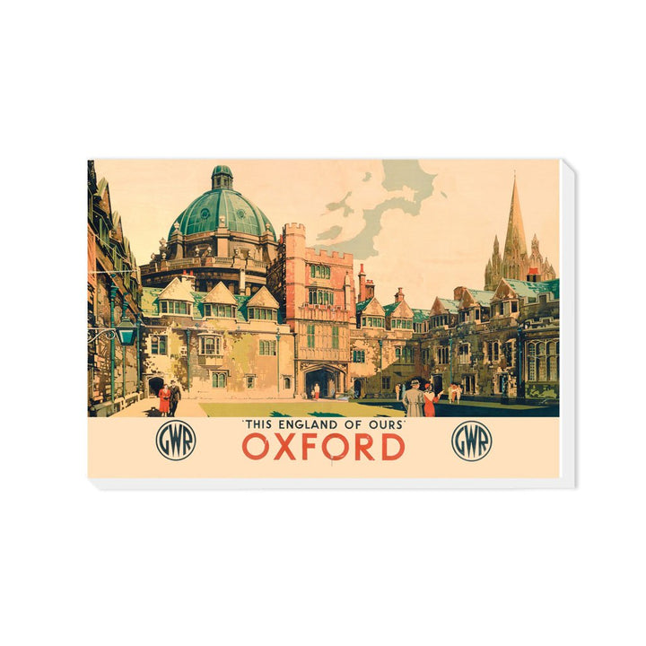 This England of Ours Oxford - Canvas