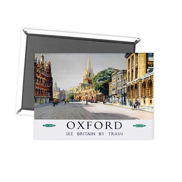 Oxford Middle of Road Fridge Magnet