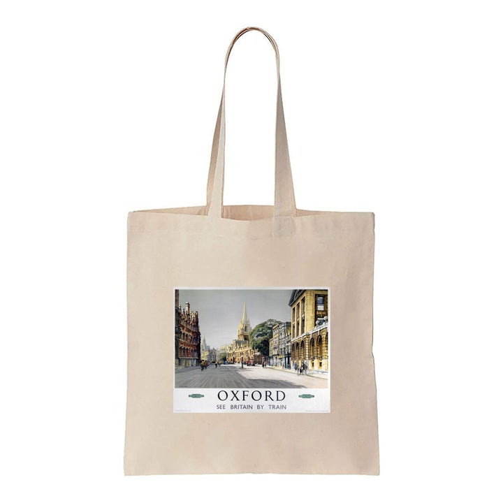 Oxford Middle of Road - Canvas Tote Bag