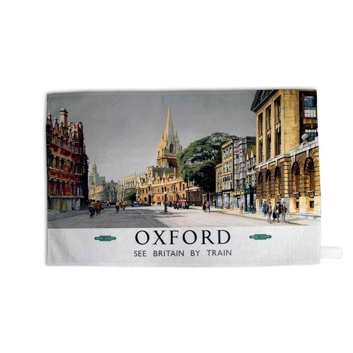 Oxford Middle of Road - Tea Towel