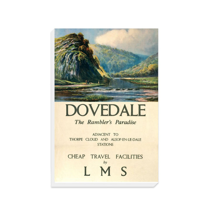 Dovedale, Ramble's Paradise - Canvas