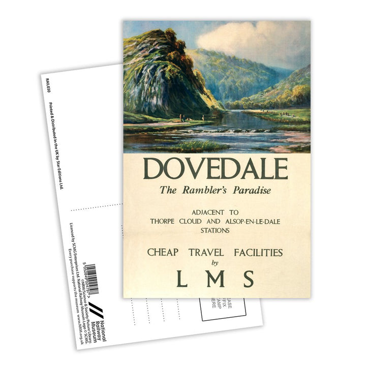 Dovedale, Ramble's Paradise Postcard Pack of 8