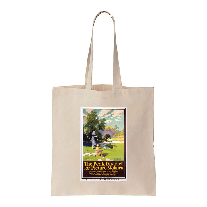 Haddon Hall - The Peak District for Picture Makers - Canvas Tote Bag