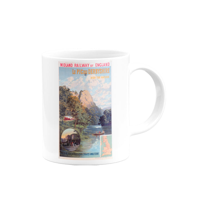 Midland Railway of England - Le Pic du Derbyshire Mug