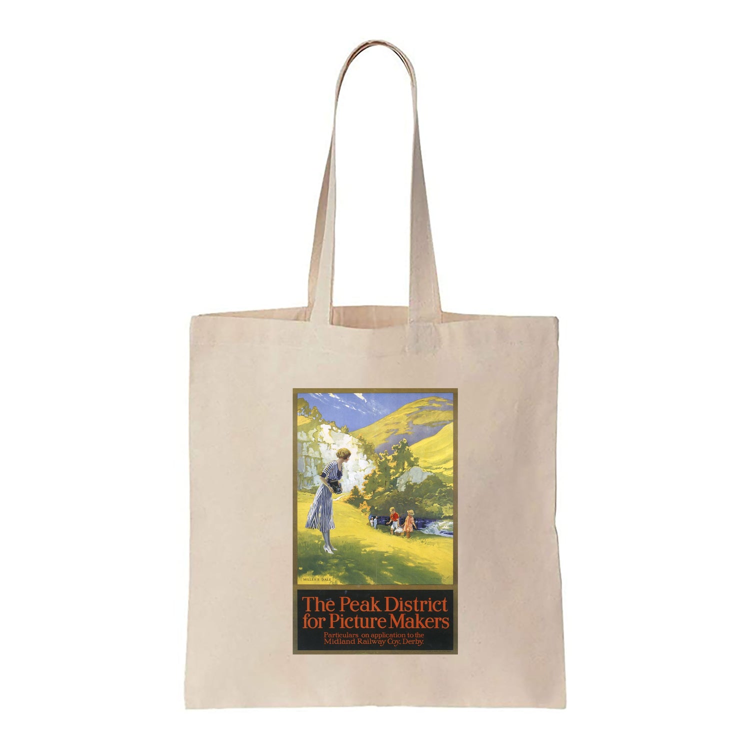 Miller's Dale - The Peak District for Picture Makers - Canvas Tote Bag