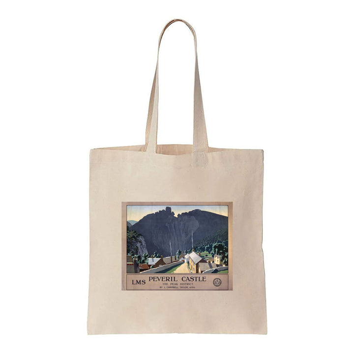 Peveril Castle - The Peak District - Canvas Tote Bag