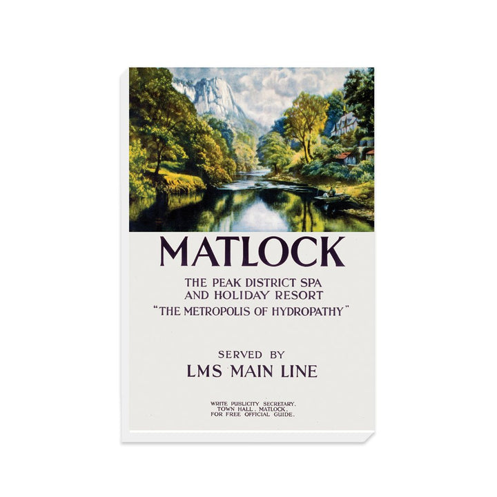 Matlock, The Peak District Spa - Canvas